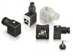 Automation technology - solenoid valve connectors